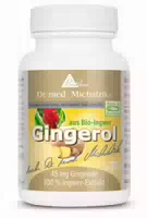 Gingerol aus Bio Ingwer | 45 mg Gingerole | 60 Kapseln | Dr Med Michalzik
