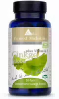 Ginkgo Plus Vitamin E | 100mg Ginkgo Biloba Extrakt Stand | 100 Kapseln | Dr Med Michalzik