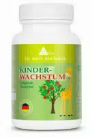 Kinder Wachstum | 500mg L Arginin | 60 Kapseln | Dr Med Michalzik