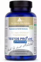 Testos Pro Viril Masculine Professional | 500mg Tribulus Terrestris | 120 Kapseln | Dr Med Michalzik