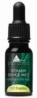 Vitamin D3 K2 Mk7 Tropfen | 5 000 I E 200 Μg Mk7 All Trans | 10 ml 333 Tropfen | Dr Med Michalzik