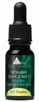 Vitamin D3 K2 Mk7 Tropfen Vegan | 4 000 I E 160 Μg Mk7 All Trans | 10 Ml 333 Tropfen | Dr Med Michalzik