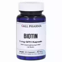 Biotin 5 Mg Gph Kapseln 60 St