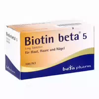 Biotin Beta 5 5mg Tabletten