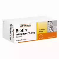 Biotin Ratiopharm 5 Mg: Für Die Gezielte Vorbeugung Und Individuelle Behandlung Von Biotin Mangel, Tabletten