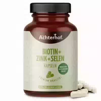 Biotin Zink Selen F Haut Haare & Nägel Kapseln 120 st