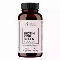 Cellcura Naturals Zink 25 mg Hochdosiert Vegan Kapseln