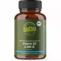 Bio Nahrungsergänzungsmittel mit Vitamin D3 2 000 Ie