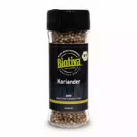 Biotiva Koriander Ganz im Glasstreuer Bio