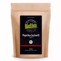 Biotiva Paprika Scharf Gemahlen Bio