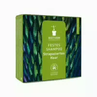 Bioturm Naturkosmetik Festes Shampoo für Strapaziertes Haar 100 g