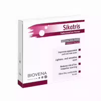 Biovena Health Sikatris Silikonpflaster 10 cm X 10 cm