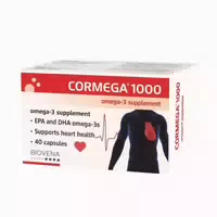 Biovena Health Cormega 1000 – Omega 3 Fischölkapseln