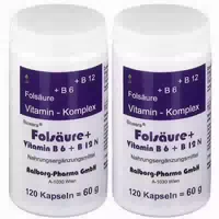 Bioxera Folsäure Vitamin B6 B12 N