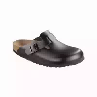 Birkenstock Boston Sl Pantolette Schwarz Schmale Weite Gr 42