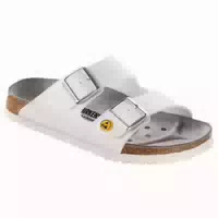 Birkenstock Esd Sandale Arizona, Weiß, Normal