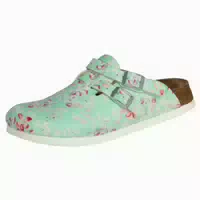 Birkenstock Kay Sl Pantolette Flower Field Mint Schmale Weite Gr 42