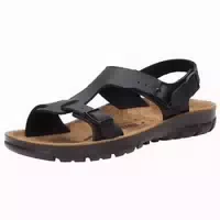 Birkenstock Sandale Saragossa, Briko Flor, Black