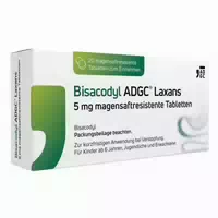 Bisacodyl Adgc Laxans Abführmittel bei Verstopfung Wirksam und Gut Verträglich