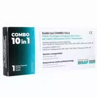Bisaf 10in1 Test Covid 19, Influenza A B, Rsv, Adv, Hmpv, Rhv, Hpiv, Mp, Sp