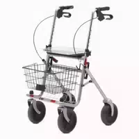 Rollator Bischoff & Bischoff Senio Mit Transportkorb, Tablett Und Stockhalter 1 St
