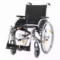 Rollstuhl Bischoff & Bischoff Pyro Start Plus 14 Kg Leicht, Ohne Tb, 43 Cm Grau