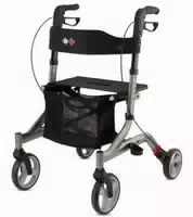 Bischoff & Bischoff Rollator Capero Faltbar Leichtgewichtrollator Mit Rückengurt