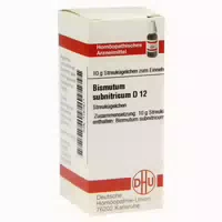 Bismutum Subnitricum D 12 Globuli 10 g Globuli