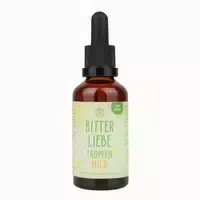Bitterliebe Bittertropfen Ohne Alkohol 50ml Nach Hildegard Von Bingen Das Original Aus Die Höhle Der Löwen Hochdosierte Bitterstoffe Tropfen Mit Bitterkräuter 1x 50 Ml