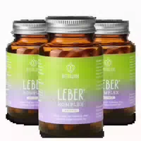 Bitterliebe Leber Komplex Kapseln mit Artischocke, Löwenzahn, Mariendistel und Cholin Leber Kur Hochdosiert mit Silymarin Vegan & Made in Germany 60 st