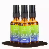 Bitterliebe Schlaf Komplex Spray 1mg Melatonin Pro Tagesdosis, Hochdosiert Mit Baldrian, Hopfen Und Melisse Unterstützt Einschlafen Und Fördert Tiefen Schlaf 3x 50 Ml