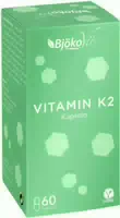 Bjökovit Vitamin K2 Mk 7 All Trans Kapseln 60 Stück