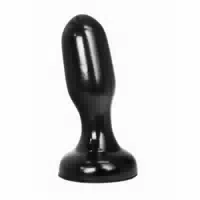All Black Großer Dunkler Dildo