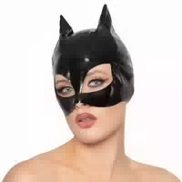 Black Level Black Level Lack Katzenmaske Schwarz One Size