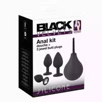 Black Velvets Analset 4 Teilig Plug, Strang & Dusche 4 St