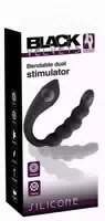 Black Velvets Doppelvibrator Biegsamer Dual Stimulator