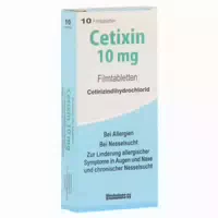 Cetixin 10 Mg Filmtabletten