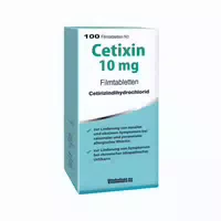 Cetixin 10mg 10 st Filmtabletten