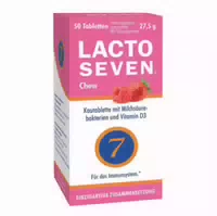 Lacto Seven Chew Laktose , Gluten , Zuckerfreie Kautabletten