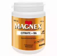Magnex Citrate B6 Vegan Laktosefrei Zuckerfrei Tab