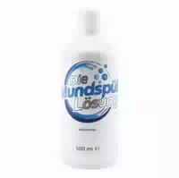 Die Mundspüllösung