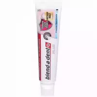 Haftcreme Barriere gegen Speisereste