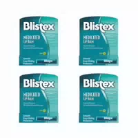 Blistex Medicated Lip Balm Spf 15 4 25g Classic Duo Set