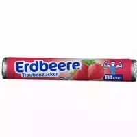 Bloc Traubenzucker Rolle Erdbeer
