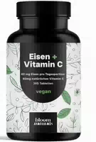 Bloom Naturals Eisen Tabletten Mit Vitamin C