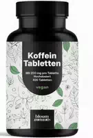 Bloom Naturals Koffeintabletten Hochdosiert 400 Tabletten 200mg Pro Dosis Langzeitvorrat