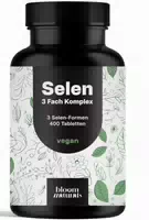 Bloom Naturals Selen Tabletten 200µg