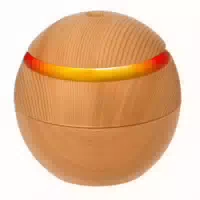 Out Of The Blue Luftbefeuchter Öl Diffuser, Wooden Optic