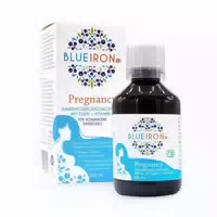 Blueiron Eisen Pregnancy Folsäure Flüssigkeit zum Einnehmen