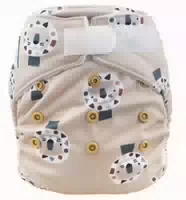 Blümchen Pocketwindel Mit Bambusfutter Klett Cozy Elephant